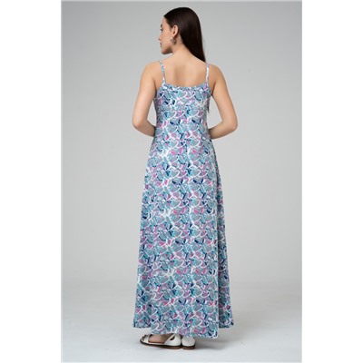 Сарафан женский 25-592L1-44 09/серый/абстракция