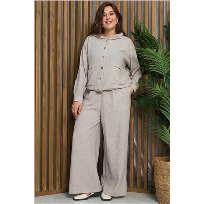 Костюм Луговые цветы (бежевый) К13786-18М