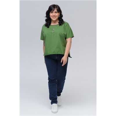 Джемпер женский 25-587L3-WB травяной