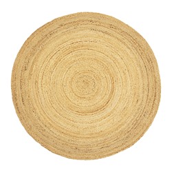 Ковер из джута круглый базовый из коллекции Ethnic, 90см