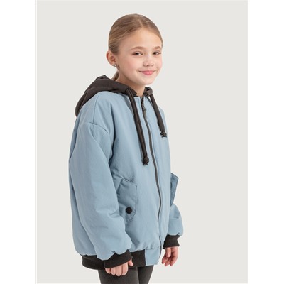 Куртка утеплённая для девочки NIKASTYLE 4м4225 Эвкалипт