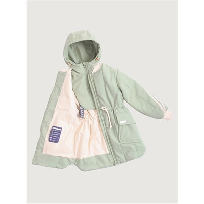 Куртка утеплённая для девочки NIKASTYLE 4м5025 Оливка
