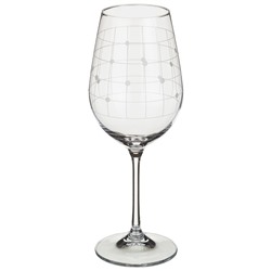 НАБОР БОКАЛОВ ДЛЯ ВИНА ИЗ 6 ШТ. "ВИОЛА МИКС" 450 МЛ ВЫСОТА=24 СМ (КОР=8НАБОР.)