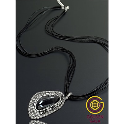 Кулон на кожаном шнурке "Женская грация" Арт КШ2130/17