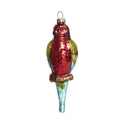 Попугай австралийский (стекло) 4,5х3,5х13 см