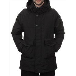 8897 BLACK Куртка мужская зимняя облегченная (130 гр. холлофайбер)