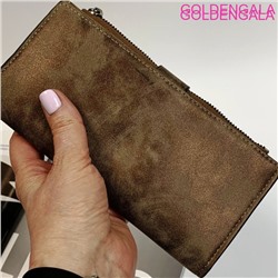 Кошелек женский коричневый