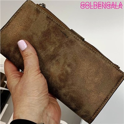 Кошелек женский коричневый