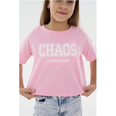 Футболка "Хаос" розовый детская