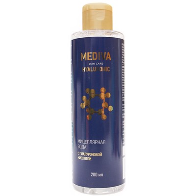 Мицеллярная вода Mediva с гиалуроновой кислотой 200 ml