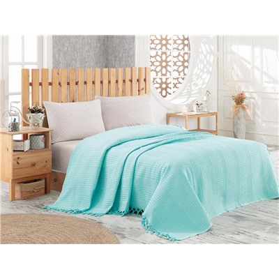 Покрывало NICE BED SPREAD цвет бирюзовый (TURQUOISE/Aqva)