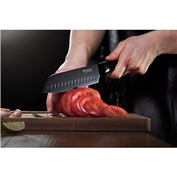 Нож Сантоку Carbon, 18 см