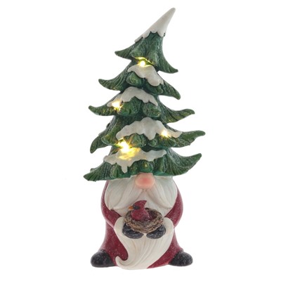 GAEM Фигурка декоративная "Лесной Гном" (посдвет, ААх2 н/п), L16 W12,5 H31 см, 2в.