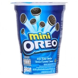 Шоколадное мини печенье – сэндвич Oreo с ванильным кремом 67 грамм