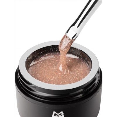Manita Professional Гель моделирующий для ногтей с хлопьями юки / Builder Gel Flash №04, 15 мл