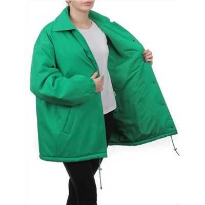 H24-216 GREEN Куртка демисезонная женская (100 гр. синтепон)