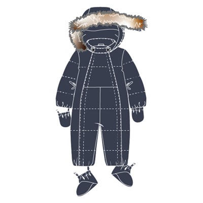 Комбинезон зимний для мальчика