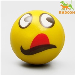 Мячик зефирный "Эмоции", 6,3 см, микс эмоций