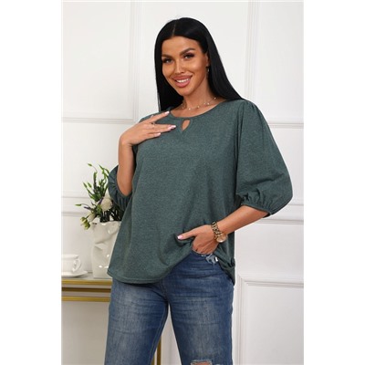 Женская туника 29541 / зеленый