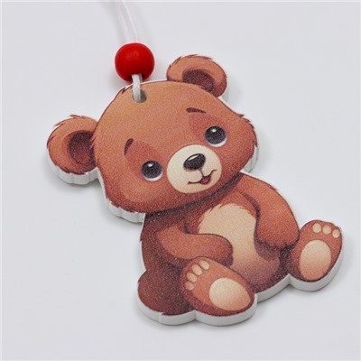 Елочные игрушки в деревянной подарочной упаковке, 12 шт., 13×13×2 см