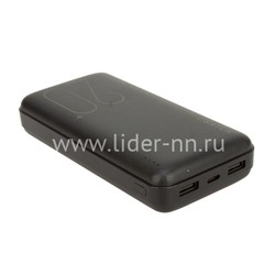 Портативное ЗУ (Power Bank) 20000mAh DSAILA B2 2USB/Micro USB/Type-C (черный)