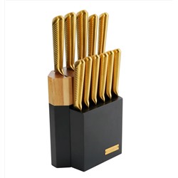 195-006 Набор ножей 11пр. на подставке в под.уп.(х4)