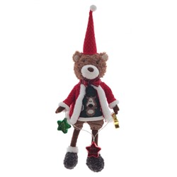 GAEM Игрушка набивная с подсветкой "Медвежонок", (AAAх2 н/п), L20 W13 H56/30 см