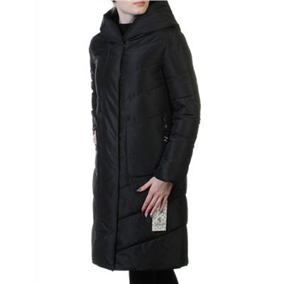 8033 BLACK Пальто пуховик зимнее Jarius (био-пух)