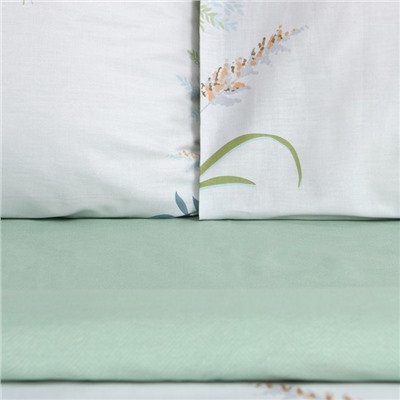 Постельное бельё LoveLife 2сп "Wildflowers" 175х215см, 200х225см, 50х70см-2шт, 100% хлопок, сатин, 125г/м