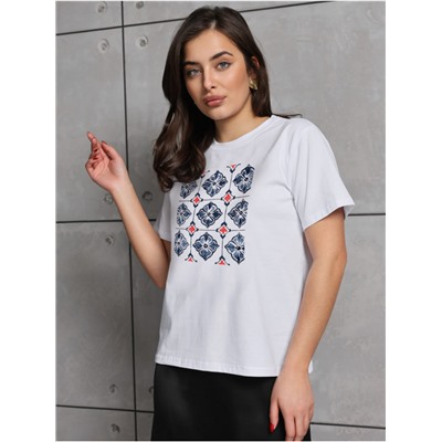 Футболка "Плитка" женская