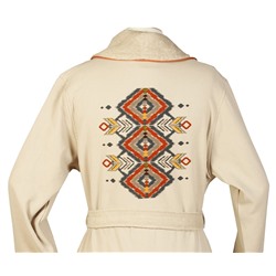 Халат Велюровый Женский (S) Pamira Bej Bayan Bornoz Small - EcoCotton
