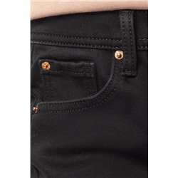 Эластичные джинсы-skinny на флисе