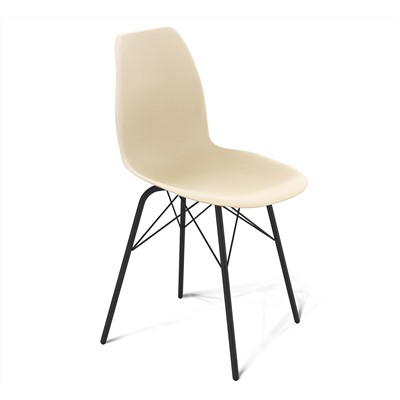 Стул SHT-ST29/S64
                        бежевый ral1013 / черный муар