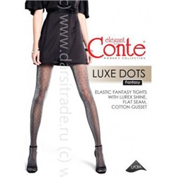Колготки женские Fantasy Luxe Dots Conte Дроп