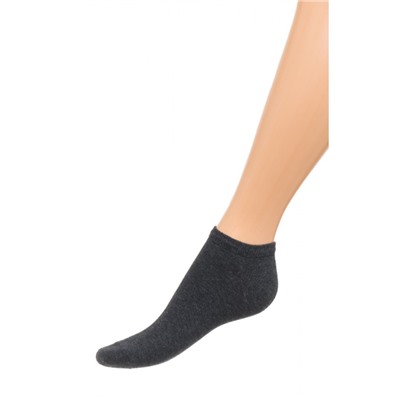Носки женские В-100 однотонный т.серый