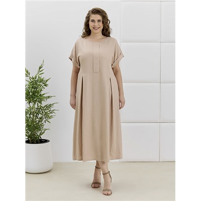 Женское платье Скарлет ПЛ-417 / бежевый