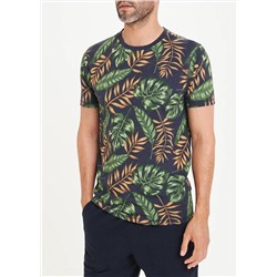 Morley Leaf Print T-Shirt