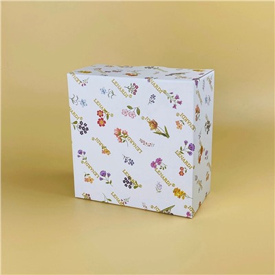 109-254 Фруктовница 20х12см на ножке КРОКУС ЗОЛОТО в под.уп.(х6)Фарфор