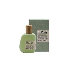 Туалетная вода Replay Green On Me 100мл жен edp тестер