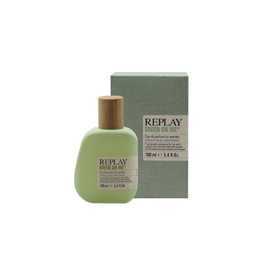 Туалетная вода Replay Green On Me 100мл жен edp тестер