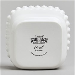 НАБОР ИКОРНИЦ LEFARD "PEARL" С КРЫШКАМИ 2 ШТ. КВАДРАТ. 10*5,5 СМ 200 МЛ