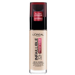 2 L`oreal Тональный крем ИНФАЙИБЛ в стекле 015 фарфор