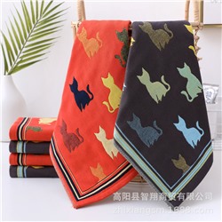 Demi-season towel, gauze soft scarf, wholesale