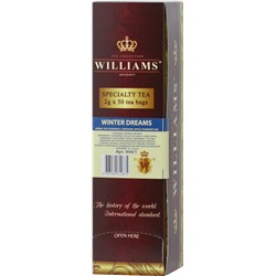 WILLIAMS. В конвертах. Травяной карт.упаковка, 50 пак.