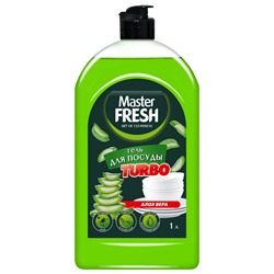Гель д/посуды Master FRESH алоэ 1000мл
