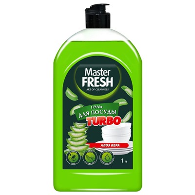 Гель д/посуды Master FRESH алоэ 1000мл
