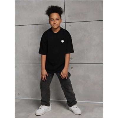 Футболка "Кубик" черный Мальчик