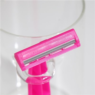 Бритвенные станки одноразовые Rapira Berry, 2 лезвия, 5 шт.