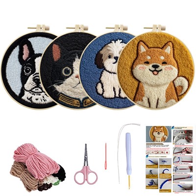 PUNCH Набор для творчества ковровая вышивка 943704033478-1