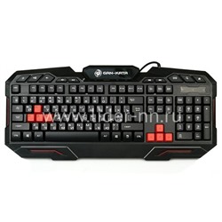 Клавиатура DIALOG проводная игровая Gan-Kata KGK-11U USB (черная)